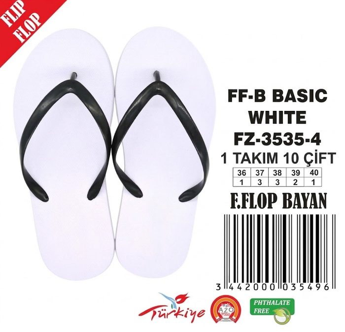 FF-B Basic Beyaz (Kadin) toptan
