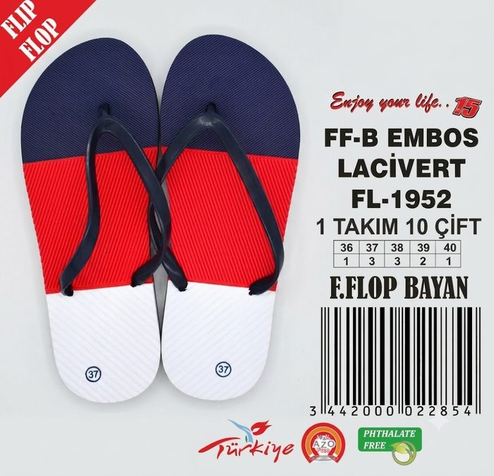 FF-B Embos Lacivert (Kadin) toptan