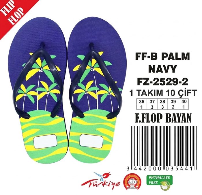 FF-B Palm Lacivert (Kadin) toptan