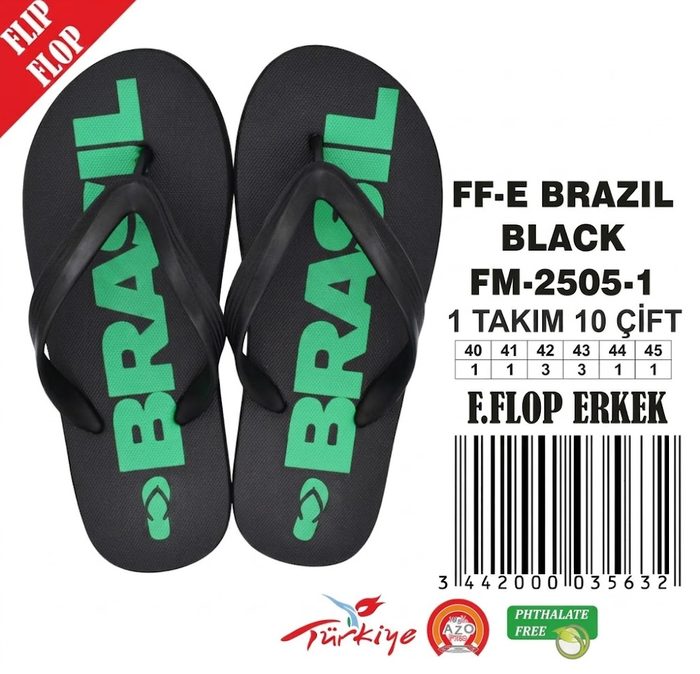 FF-E Brazil Siyah (Erkek) toptan