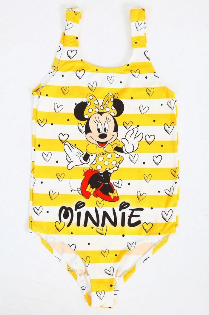 Minnie Sarı Çizgili toptan