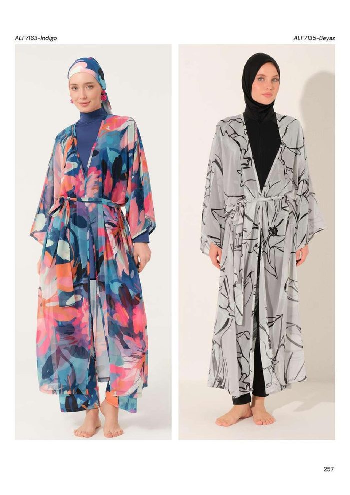 Plaj Elbisesi Indigo toptan
